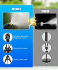 Standing Outdoor Misting System With Adjustable Tripod From Two Point Six Feet To Five Point Three Feet Portable Patio Water Mister comparison