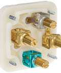 60 Amp 125/250V Angled Grounding Plug With Straight Blade, Four-Way Front Module for Quick Identification, industrial-grade