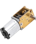 Mini Reducer Motor Gear Motor Micro Worm Gear DC Motor 6V 70 RPM For Electronics Locks Cameras Robots Smart Cars And More