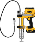 20V Max Cordless Grease Gun Kit With 4.0Ah Battery And Charger Led Light 42 Inch Hose 10000 PSI Variable Speed Trigger