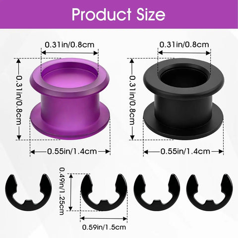 Shift Linkage Bushing And Clip Kit Universal Replacement For Toyota Jeep Chevrolet Saturn Pontiac with dimensions.
