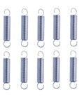 Durable Dual Hook Tension Springs Wire 0.6mm Outer Diameter 7mm Lengths From 20 To 50mm Wear Resistant Heavy Duty for repair tasks.