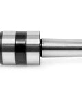 Three Quarters Inch MT2 Crown Revolving Live Center For Wood Lathes on white background