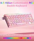 Sick Speed Wireless Gaming Keyboard With Seventy Five Percent Layout And Lightning Fast Rapid Trigger Switches Featuring Eight Thousand Hertz Polling Rate Zero Lag Response And Smooth Magnetic Axis Actions In Classic Black, showing customizable RGB lighting effects.