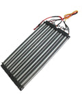 Heavy Duty 220V 4000W PTC Ceramic Air Heater Kicks Up Serious Heat Insulated Heating Element with wired leads, size 300 x 152 mm.