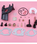 Carburetor Repair Kit For Honda GX110 GX120 GX140 GX160 And Lifan 168 Power Equipment Parts Plug And Play Replacement Set For Durable Performance Smooth Starts Reliable Engine Run Long Lasting, carburetor parts on pink background