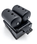 Aluminum Alloy Battery Box and Gas Tank Upgrade Parts for One Fourteenth Scale Tamiya Trailer Tractor RC Truck R620 Man, top view