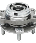 Front Wheel Hub And Bearing Assembly Bolt On Direct Fit Replacement For Nissan Altima 2007-2012 3.5L metal close-up