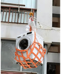 Rugged Cargo Lifting Net For Secure Transport And Construction Tasks 200x200 Cm 2 Ton Capacity suspending a washing machine