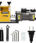 Pro Level Automatic Copper Wire Stripping Machine Boasting A Beefy 60W Motor and Six Alloy Dies, accessories included.
