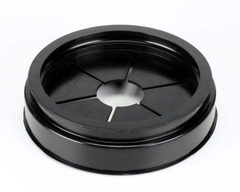 Hycar Adaptor For Commercial Equipment OEM Part That Helps Save Water And Energy, Low Maintenance Sanitary Connector For Food Service And Dishwashers, Rugged Hycar Material, Easy Fit And Solid Performance, black threaded insert