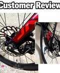 Floating Six Bolts Bike Disc Brake Rotor CNC Machined Stainless Steel for E Bike Road MTB BMX Gravel in Customer Review