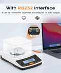 Lab Analytical Balance 500 G Capacity With 0.001 G Precision Digital Scale For Milligram Level Accuracy Pro Grade Lab Scale