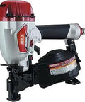 Pro Grade Roofing Coil Nailer Workhorse For Nails Up To One And Three Quarters Inch With Tar Resistant Nose, side view