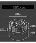 Total Game Changer 58mm Coffee Distributor Needle Tool For Portafilter Leveling solid aluminum build dimensions 3.07 inches