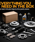 Heavy Duty Drive Shaft Center Support Bearing Pair Fits Toyota Pickup 1984 1985 1986 1987 1988 No Sweat Swap Ride Like New Top Tier Driveline Component and other car parts in a box.