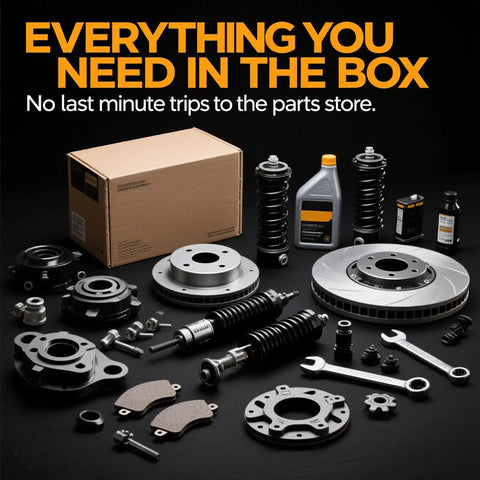 Heavy Duty Drive Shaft Center Support Bearing Pair Fits Toyota Pickup 1984 1985 1986 1987 1988 No Sweat Swap Ride Like New Top Tier Driveline Component and other car parts in a box.