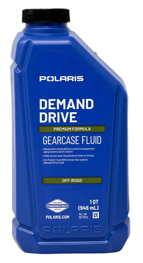 Must Have Gear Oil Kit For Polaris Rangers And RZRs With Two Quarts Polaris AGL Oil One Quart Demand Drive Fluid Spout Rag And Gloves