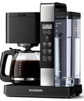Programmable 10 Cup Drip Coffee Maker With Brew Pause, Adjustable Brew Strength, 2 To 10 Cup Settings, Removable 50 Oz Water Tank