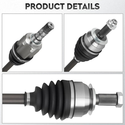 Subaru Forester Front CV Axle Shaft Assembly Fits 2014 2015 2016 2017 2018 2.0L 2.5L Left or Right Front Driver Passenger 66 7568 details