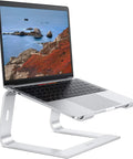 Detachable Aluminum Laptop Stand For Desk, Ultra Stable Mount Fits 10 To 16 Inch Laptops Like MacBook Air Pro Dell HP And More