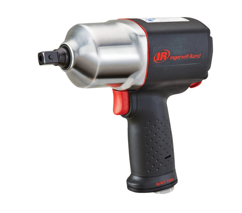 Heavy Duty Half Inch Drive Pneumatic Air Impact Wrench Delivers Over 1100 Ft Lbs Of Bone Crushing Torque close-up view, metal and plastic design.