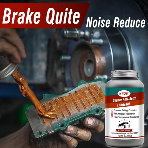 Copper Anti Seize Lubricant for Auto Maintenance Go to High Temp Protection Salt and Moisture Resistant Spark Plug Threads