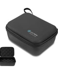 Rugged Hard Shell Zipper Case For Tesla Nacs And J1772 Ev Charger Adapters With Soft Padded Interior, compact and durable design.