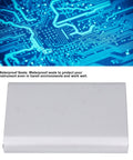 DIY Friendly Lightweight Aluminum Project Box Enclosure With Matte Silver Sandblasted Finish, Heavy Duty Oxidation Treated Case For Circuit Boards, PCB Wiring And Electronics Projects, Industrial Equipment Use, waterproof sealed view