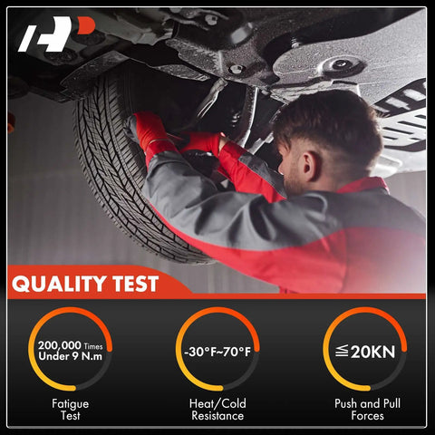 Mechanic testing Two Pack Rear Sway Bar Links For Chevy Malibu, Impala, Malibu Limited, Buick LaCrosse And Regal Stabilizer