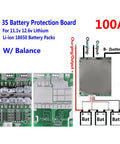 Premium 3S 12V Lifepo4 Battery Management Module With Automatic Cell Balancing And Smart Overcharge Protection for battery protection board with connections.