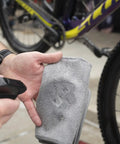 Waterless Ceramic Bike Cleaner Spray With Pina Colada Scent, 16 Oz, Quick Post Ride Shine, Safe On All Finishes, No Water Needed, Easy Touchup For Road, Mountain, And Gravel Bikes spray on bike towel