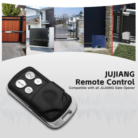 Universal Gate Opener Remote Transmitter For Automatic Swing And Sliding Gates Plug And Play Ready Easy Programming Durable Keychain