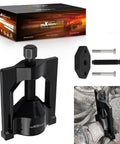 Beefed Up Heavy Duty Truck U Joint Puller Set and Bearing Cup Installer for Class 6 8 Trucks with packaging and parts