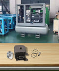 34Mm Bore Cylinder Piston Kit, Heavy Duty Steel Replacement Part for Garden Tools on workshop table