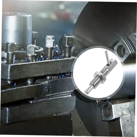 Heavy Duty Stainless Steel Spring Plunger Locking Pin With Retractable Handle for securing machinery components in industrial settings.