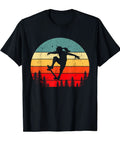 Totally Rad Skater Girl T Shirt With Vintage Retro Skateboard Design Gift For Girls Who Love Tricks And Stunts Teens And Kids