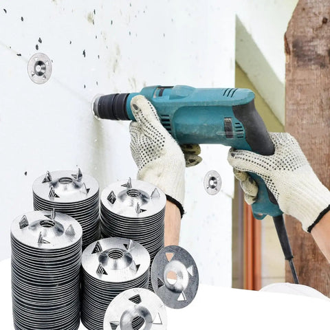 Six Hundred Pieces Foam Board Fasteners With One And One Eighth Inch Galvanized Metal Washers for easy foam board fixing installation