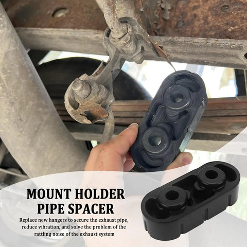 Two Pack Rubber Exhaust Hangers For Rock Solid Vibration And Noise Reduction Muffler Hanger Replacement under GM truck