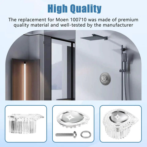 Shower Knob Handle Kit For Posi Temp One Handle Tub And Shower Replacement Easy Install With Premium Finish Durable Build High Quality Faucet Upgrade