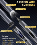 51 In 1 Electric Screwdriver Set Portable Mini Rechargeable Cordless Precision Screwdriver With LED Light Magnetic Driver Bits Pro Grade