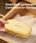 Grab And Go Travel Sewing Kit With Round Case Emergency Repair Gear With Needles Thread Scissors Thimble Easy For Beginners Dorm And Home Essentials In Yellow Green Or White, compact sewing box in drawer