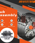 Front Wheel Hub And Bearing Assembly For Audi A3 Quattro And TT Quattro, VW Golf Jetta Passat Beetle Tiguan GTI And More