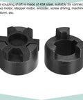 Flexible Coupling Shaft 18mm To 25mm Bore 51mm Length 44mm Outer Diameter Motor Coupler Joint Built Tough For Servo Motors And Encoders 45 Steel Construction With 6mm Or 8mm Slot Width Fits Your Machine Platform