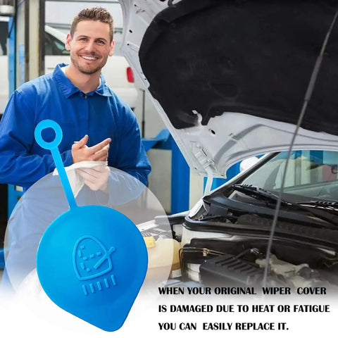 Washer Fluid Reservoir Cap Replacement For Honda Accord Civic CRV CRX Fit Easy Install Wiper Fluid Cap With Leak Proof Seal Durable Cap Compatible With 38513-SB0-961