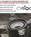 Installation of Honda Front Wheel Bearings And Seals Kit For Foreman 400 500 450 Rincon 650 680 Rubicon 500 ATV