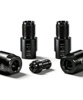 2-Pack 5/8-11 To 1/4 Inch And 1/8 Inch Die Grinder Adapter Set for angle grinders drills and rotary tools shown on white surface