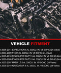 Beefed Up Timing Chain Kit With Oil Pump And Water Pump For 5.4L V8 Ford Trucks, engine view showing timing chains and phasers.