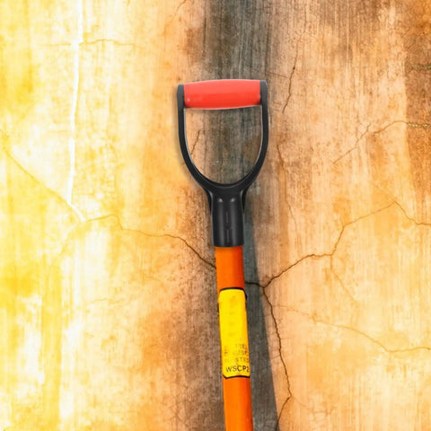 Grip Shovel Handle Replacement 2 Pack D Style Handles Easy Install For Garden Shovels Durable Comfort Fit Anti Deform Build