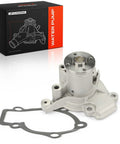 Heavy Duty Cooling System Water Pump Replacement With Precision Seal Kit Fits Hyundai Elantra Tiburon Tucson Kia Soul 1996 Through 2012 1.8L 2.0L DOHC No Sweat Swap with aluminum housing and gasket.
